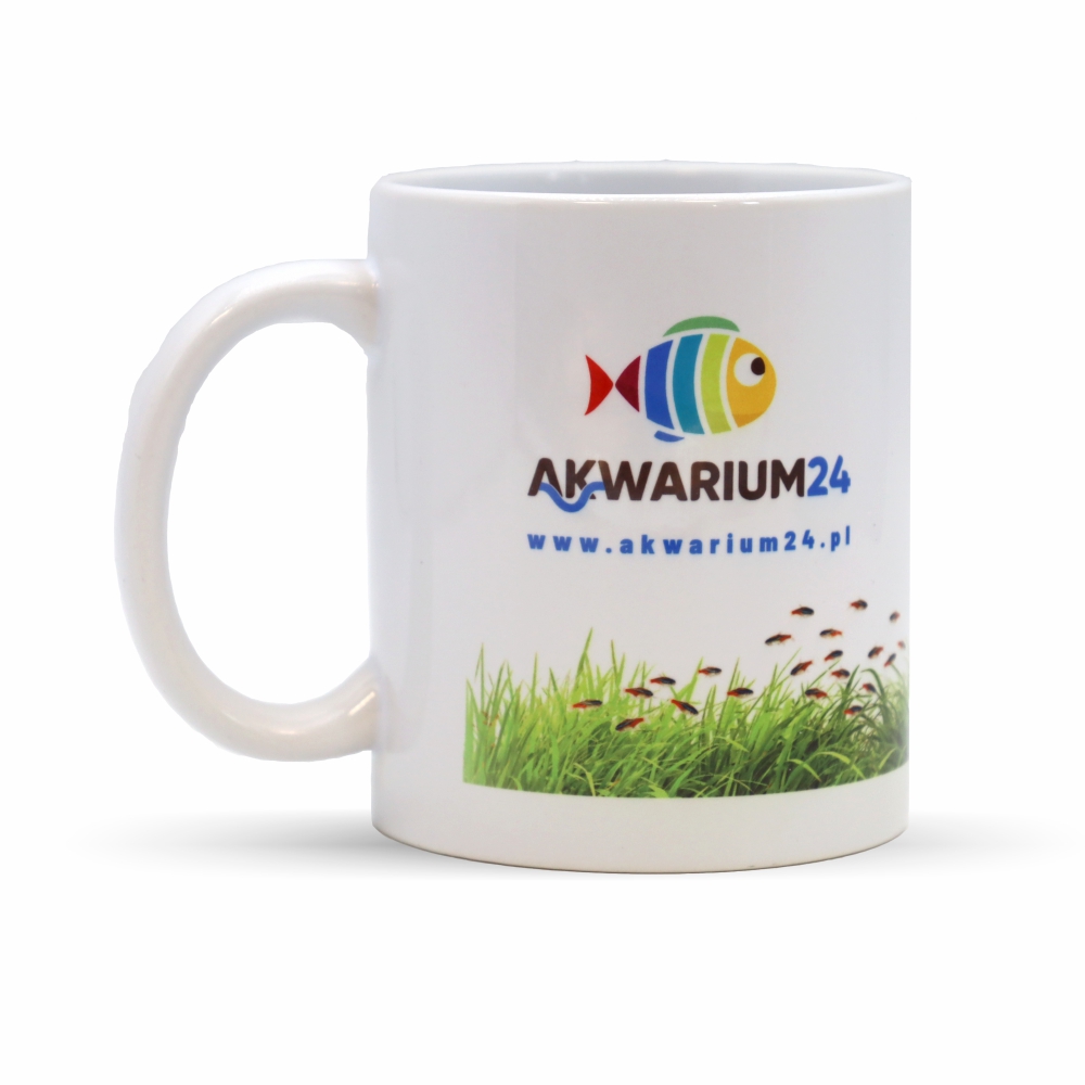 Kubek ceramiczny Akwarium24 - idealny na kawę, herbatę lub akwarystyczną inspirację